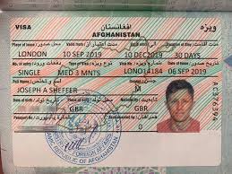 Afghanistan Visa Application Pakistan